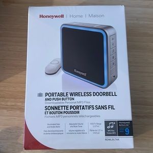 Honeywell Portable Wireless Doorbell and push Button